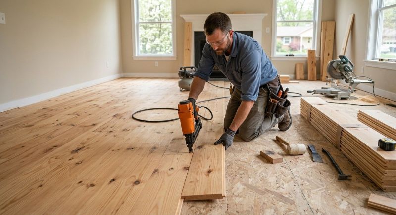 Walnut Flooring Installation in Phoenix, AZ